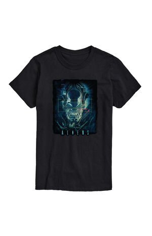 Aliens Xenomorph Heads Up Display T-Shirt image number 1