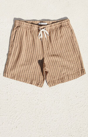 Picnic for Two Brown Shorts  Brown shorts outfit, Tan shorts