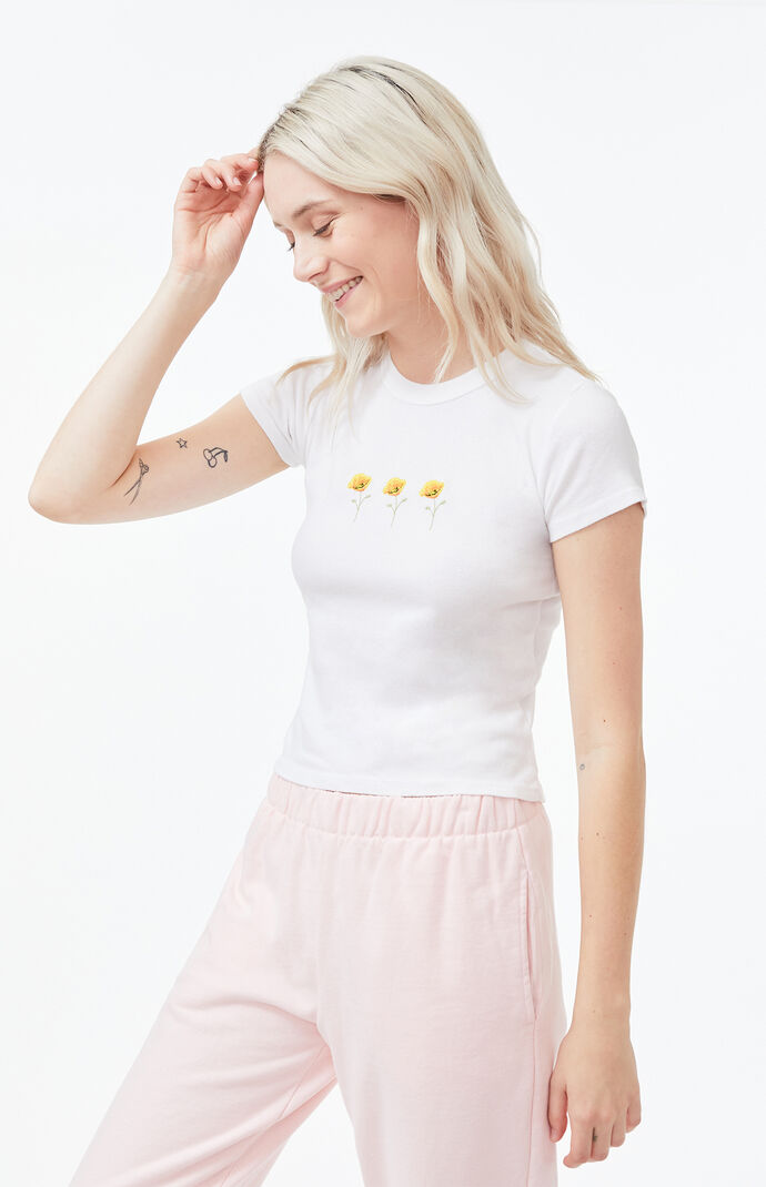 Ashlyn Poppy Crop Top