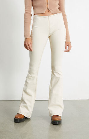 Bone Low Rise Flare Pants image number 2