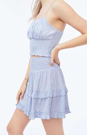 LA Hearts Ruffle Tiered Mini Skirt | PacSun