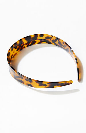 Tortoise Hardshell Headband image number 1