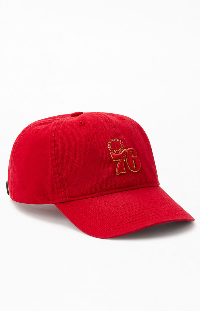 sixers dad hat