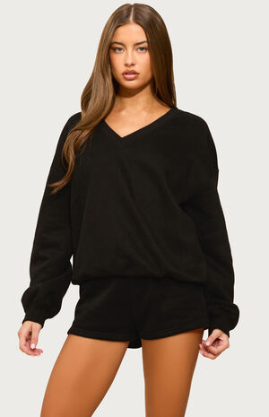 Bronte v Neck Sweatshirt image number 1