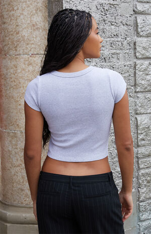 Ashlyn Devil Cropped T-Shirt image number 4