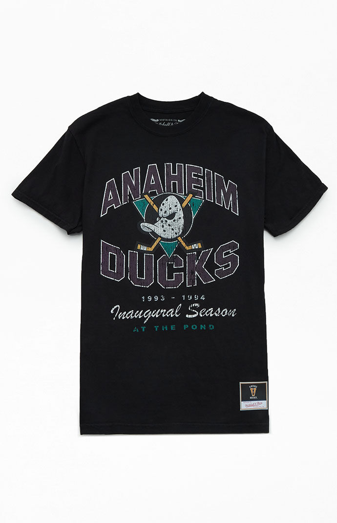 Mitchell Ness Anaheim Ducks Inaugural Season T Shirt PacSun