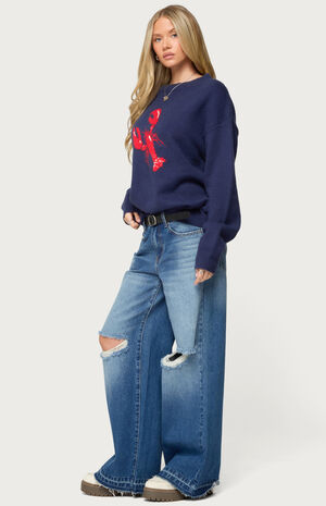 Don't Be Shellfish Knit Sweater image number 4