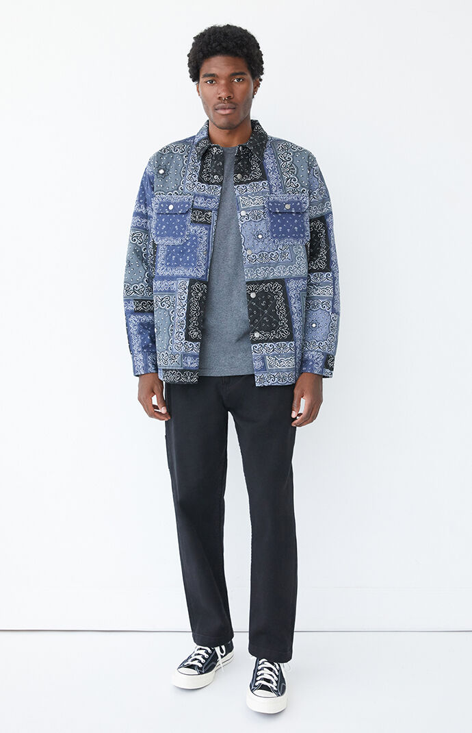 Bandana Shirt Jacket