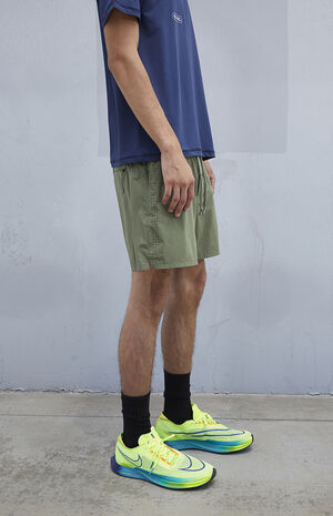 Olive Active Running Shorts image number 4