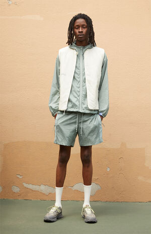 Active Off White Ripstop Running Vest image number 6