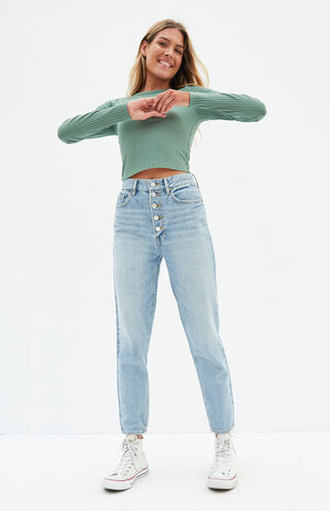 PacSun Light Ultra High Waisted Slim Fit Jeans | PacSun