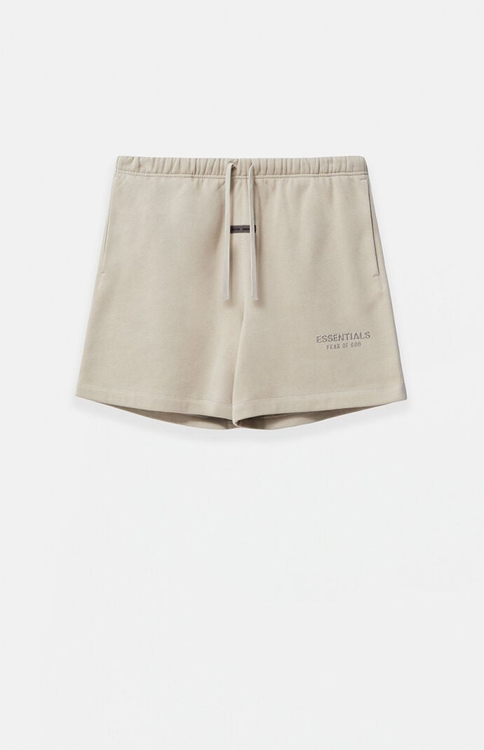Fear of God ESSENTIALS Kids Timber Fleece Soccer Sweat Shorts | Pacsun