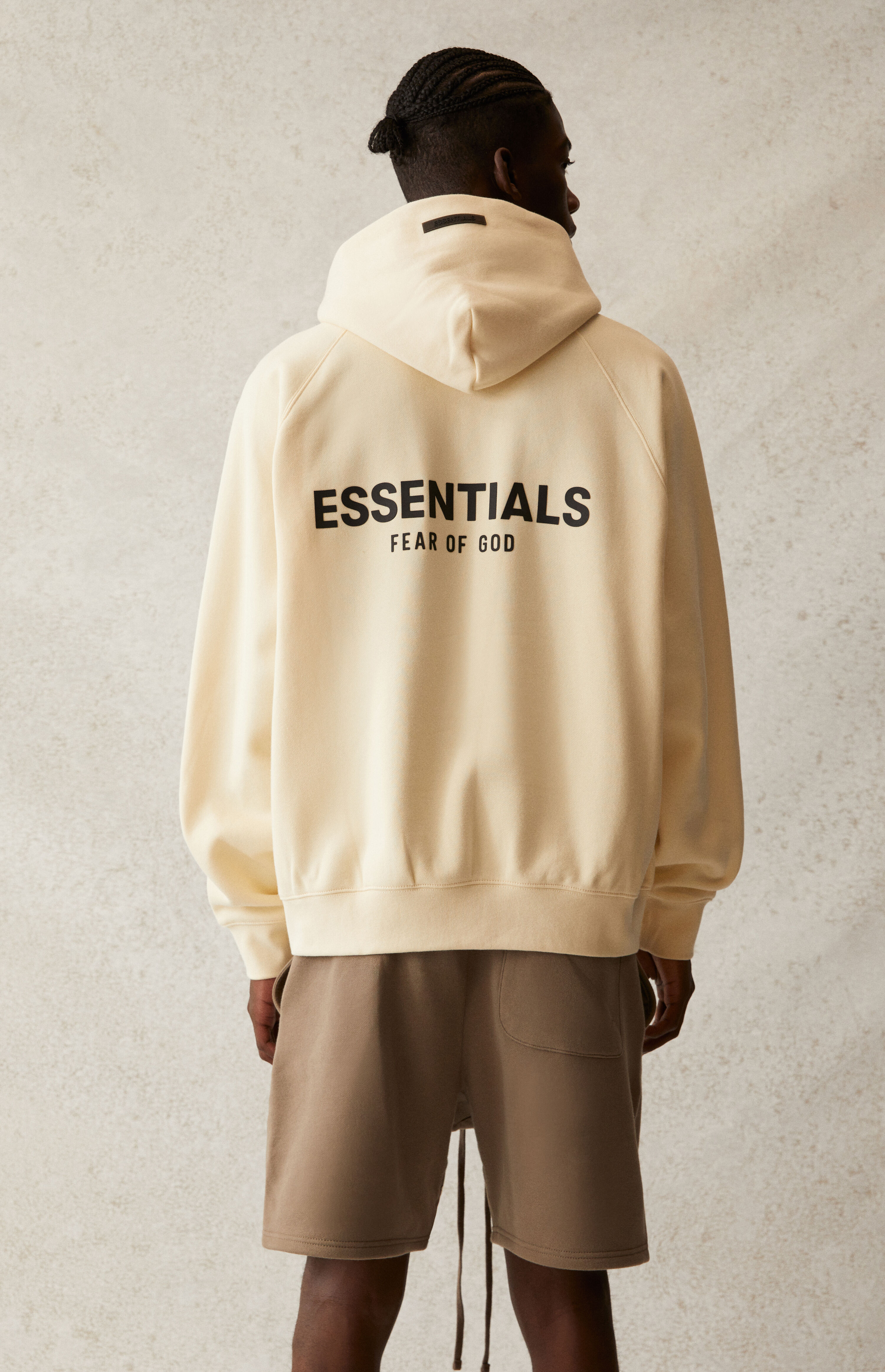 Fear Of God – FOG Essentials Cream Hoodie | PacSun