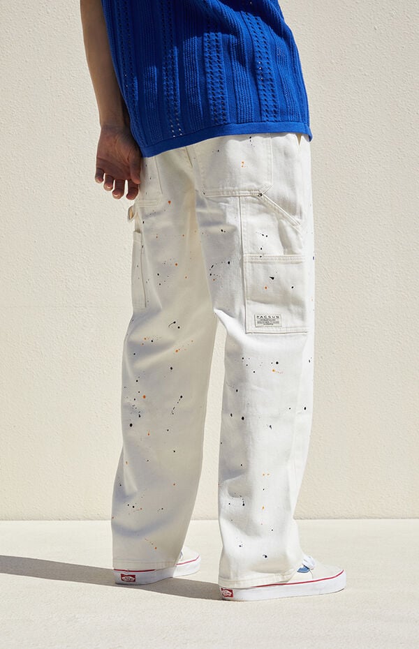 Baggy Off White Carpenter Jeans