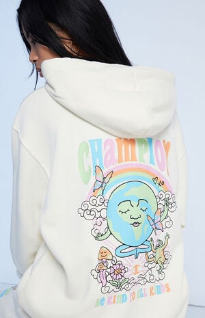 Lightweight Oversized Fleece Hoodie image number 2