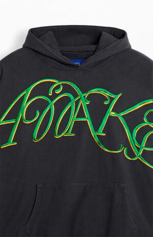 Script Oversized Hoodie image number 2