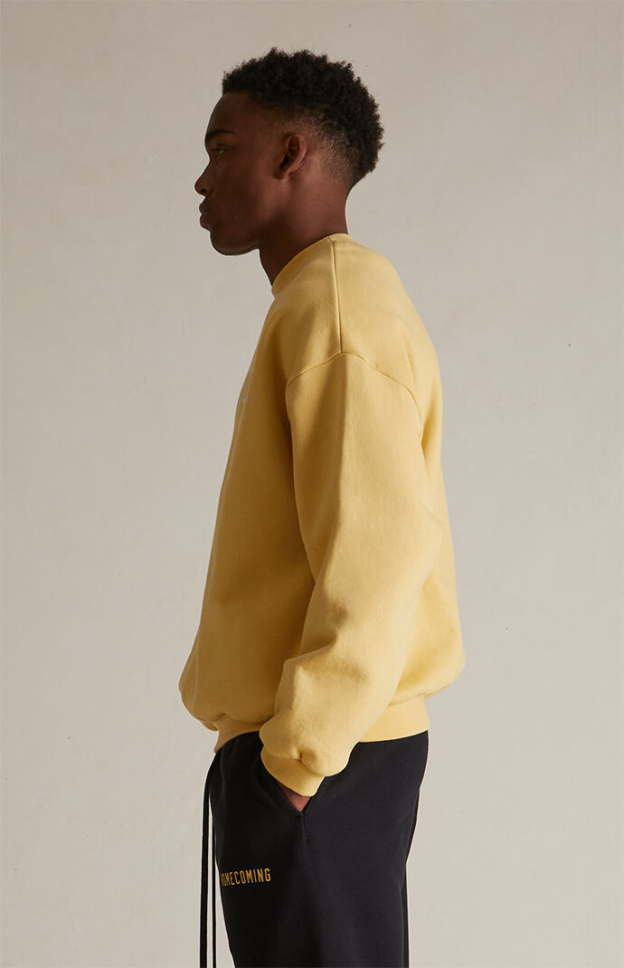 Fear of God Essentials Amber Heavy Fleece Crew Neck