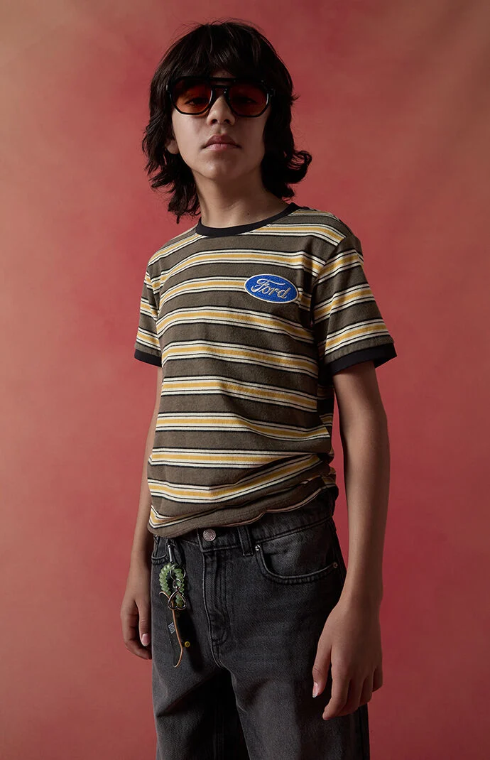 FORD Kids Classic Striped T-Shirt