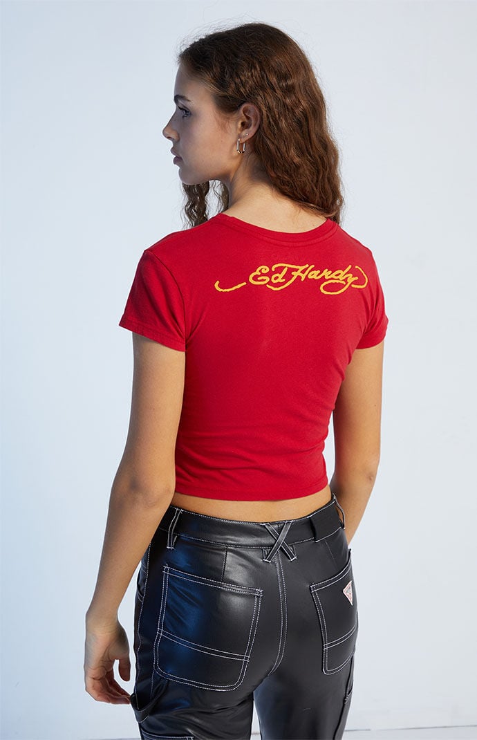 Ed hardy ripped shirt sale