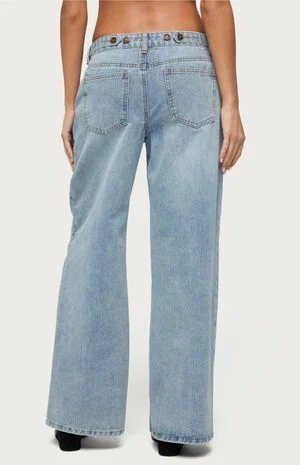 Darynne Low Rise Baggy Jeans image number 3
