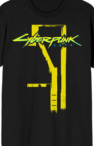 Cyberpunk 2077 Building T-Shirt image number 2