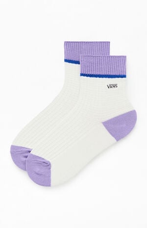 Kids Waffle Knit Half Crew Socks image number 1