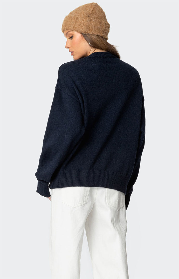 Edikted Swan Oversized Knit Sweater | PacSun