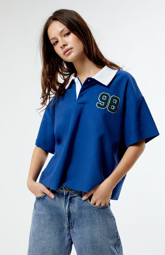 Oversized rugby shirt womens outlet
