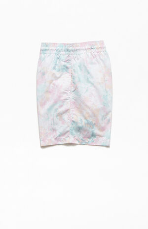 Watercolor Tie Dyed 16" Swim Trunks Watercolor Tie Dyed 16" Swim Trunks image number null