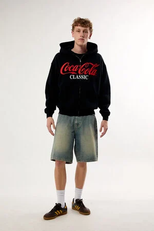 by Pacsun Coke Ice Cold Zip Up Hoodie image number 4