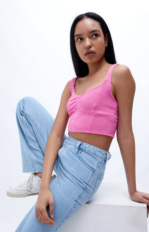 Tropics Corset Tank Top image number 2