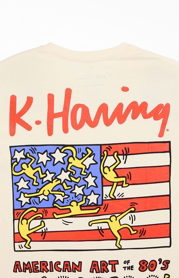 Keith Haring USA Flag T-Shirt