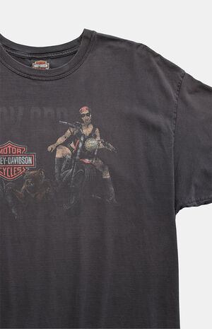 Charcoal 2000s Harley Davidson Graphic T-Shirt image number 5