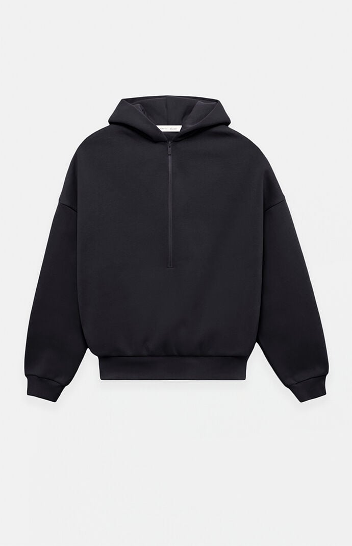 Fear of God Black Property Lounge Half Zip Hoodie