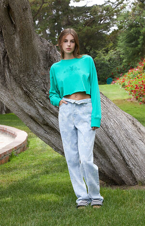 By PacSun Luau Dad Jeans image number 2