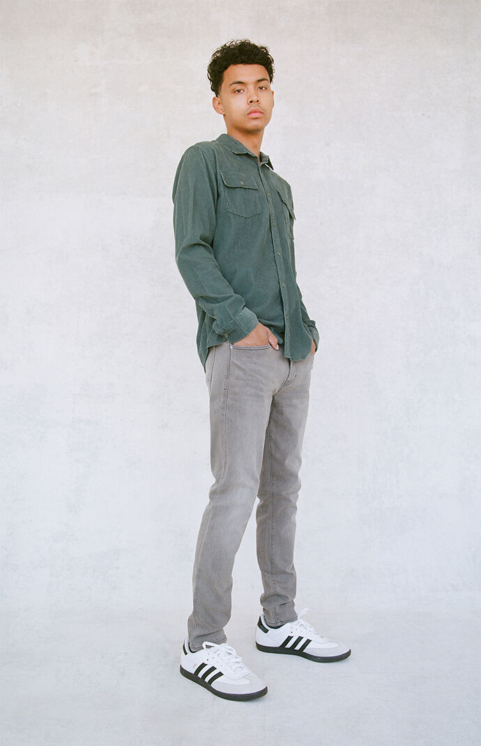 PacSun Gray Skinny Jeans at PacSun.com