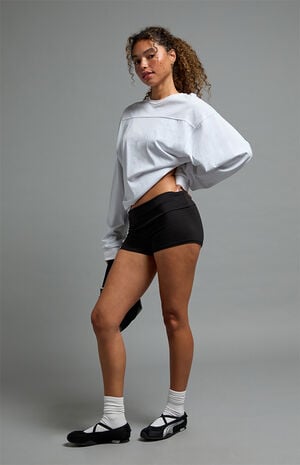 PAC FLOAT Active Alisha Fold-Over Biker Shorts image number 1