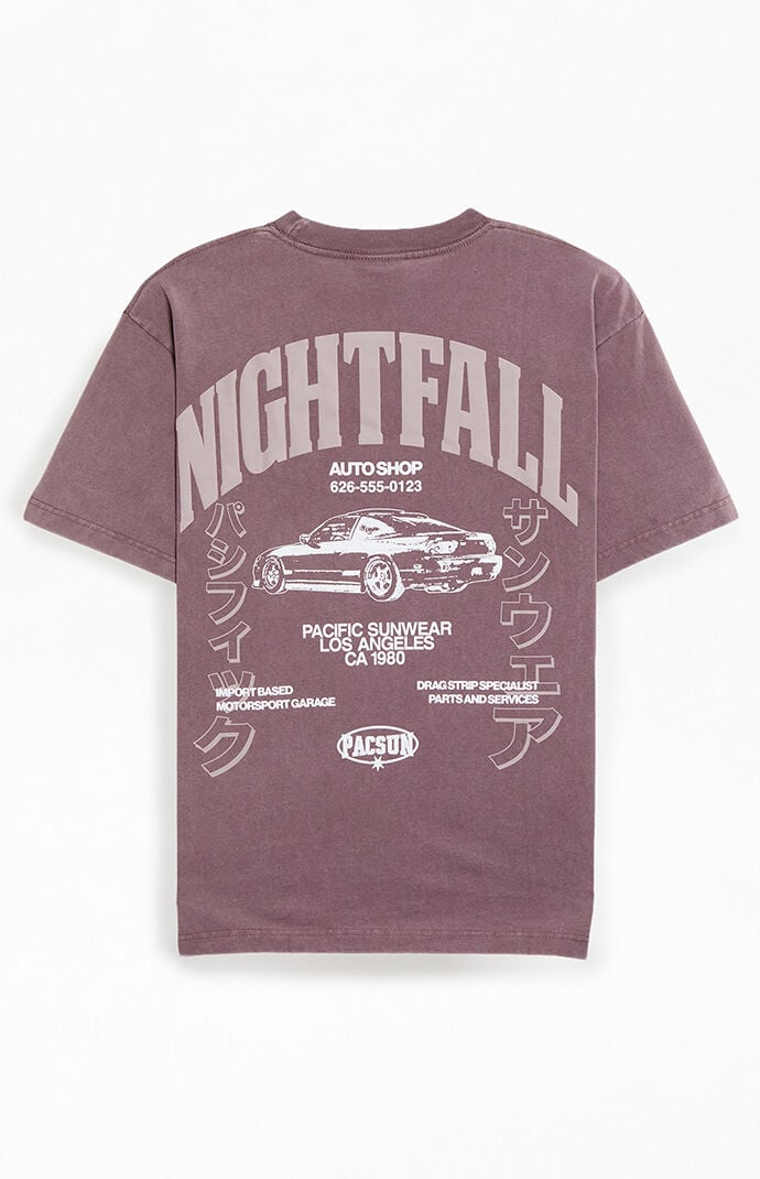 Pacsun Nightfall Auto Shop T-Shirt