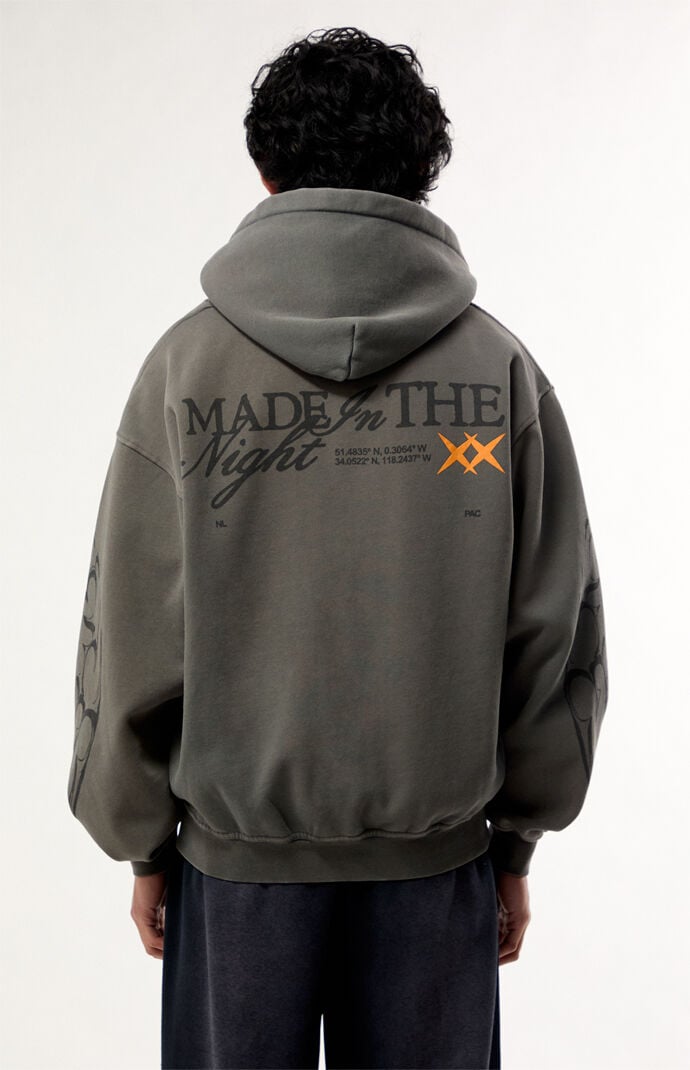 Nightlab x Pacsun Night Star Zip Up Hoodie