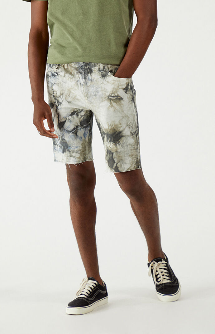 Danny Tie-Dyed Denim Shorts