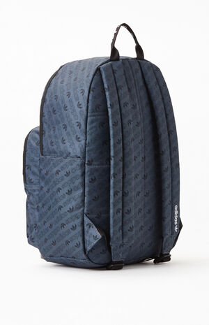 Charcoal Print Trefoil Pocket Backpack image number 3