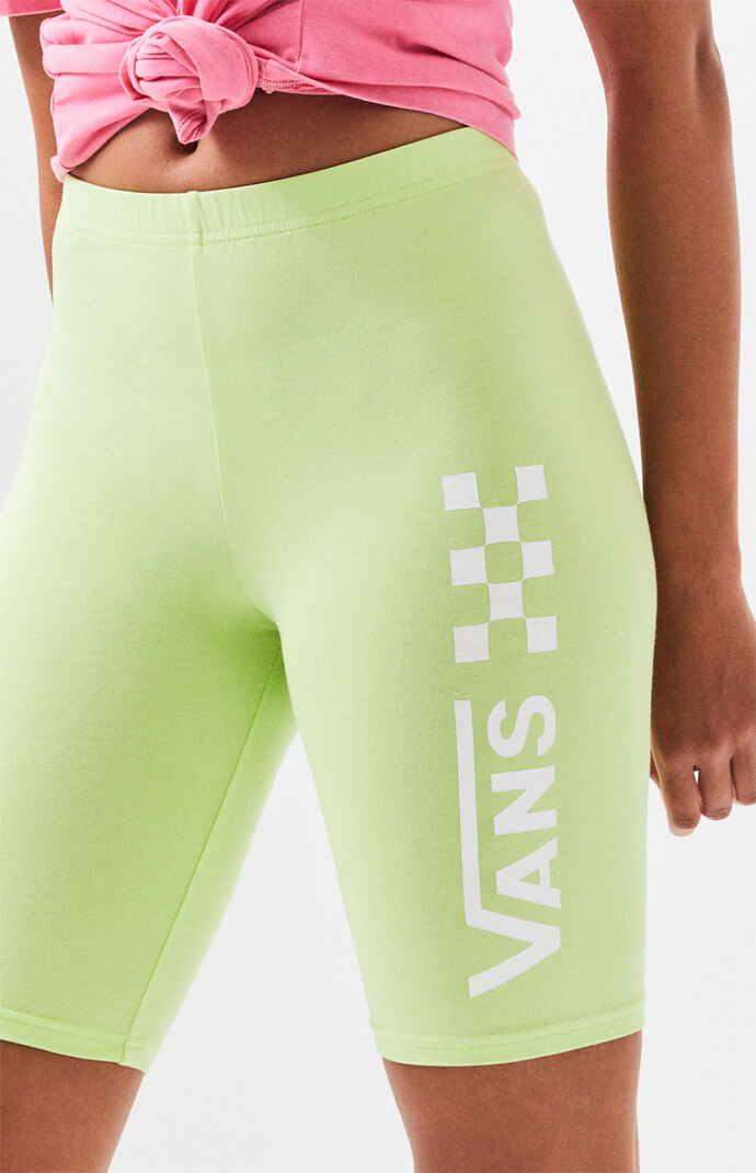 green bicycle shorts