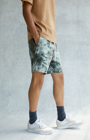 Dawson Tie-Dyed Corduroy Volley Shorts Dawson Tie-Dyed Corduroy Volley Shorts image number null
