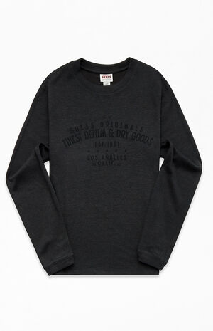 Waffle Knit Long Sleeve T-Shirt image number 1
