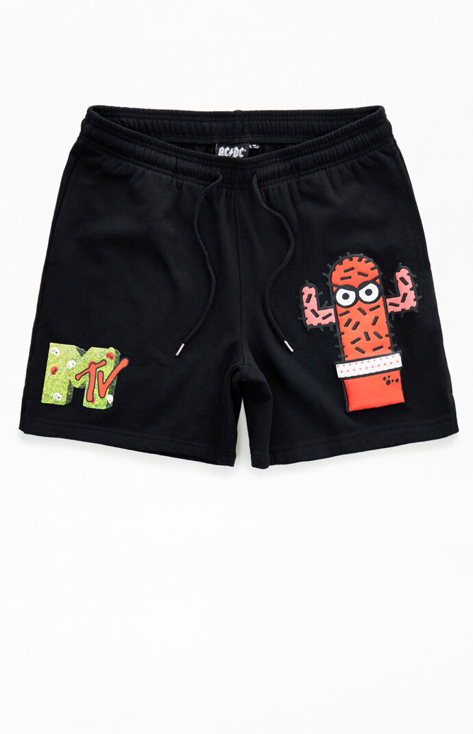 yellow sweat shorts mens