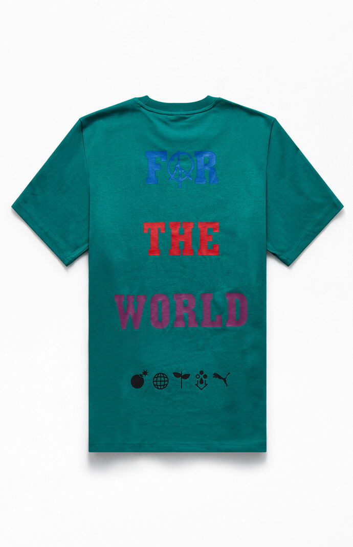x The Hundreds Teal T-Shirt