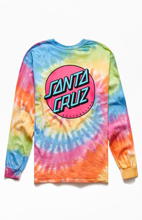 Multicolor Other Dot Long Sleeve T-Shirt