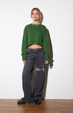 Amalia Boxy Cropped Sweater image number 5
