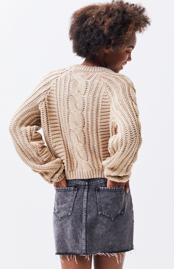 Nixie Cable Stitch Sweater