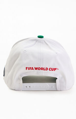 Embroidered Mexico Pro Crown Snapback Hat image number 4